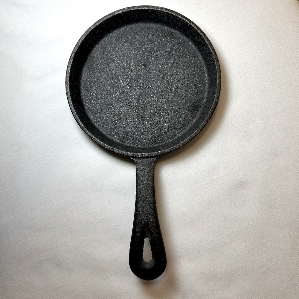 Tiny cast iron skillet